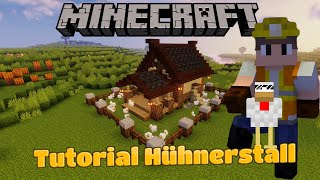 Minecraft Tutorial Hühnerstall [upl. by Ainna]