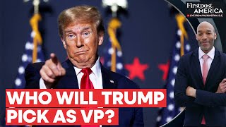 Donald Trump Names 4 Candidates as His Potential Vice President  Firstpost America [upl. by Catherina]