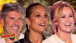 5 Funniest Stand Up Comedy GOLDEN BUZZER Auditions On BGT [upl. by Cassil927]