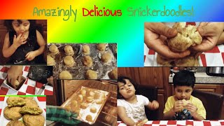 The BEST Snickerdoodle Recipe Holiday CookieNo Cream Of Tartar Makes 30 Cookies 3 Little Masters [upl. by Kelson]