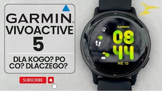 Garmin Vivoactive 5  mały zegarek a tyle pytań Recenzja sportowa [upl. by Naols479]