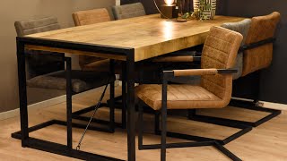 HUUSnl  Eettafel Britt amp Nine Stoelen  Combideal [upl. by Survance720]