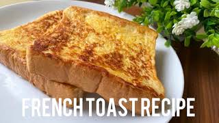 How to make French toast  Classic quick and easy French toast recipe [upl. by Esikram]