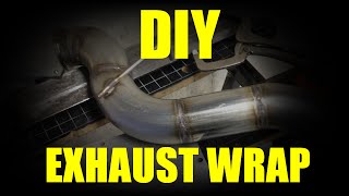 DIY How to Wrap Your Exhaust [upl. by Akeimat]