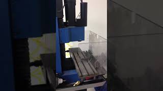 Prolight 2000 CNC Mill first program [upl. by Ziguard]