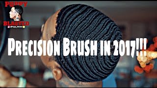 HOW 2 GET ELITE WAVES Precision brush your 360 wave pattern [upl. by Ayam796]