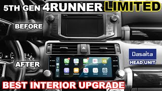 5tg Gen Toyota 4Runner LIMITED  Dasaita Head Unit Review [upl. by Zennie939]