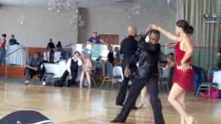 Adriana amp Rodrigue IHSC 2009 Ballroom Dance Video  Mambo [upl. by Aldercy720]