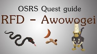 OSRS RFD  Freeing Awowogei [upl. by Rema]