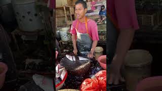 Milkfish Cutting fish fishmarket food streetfood seafood asmr shorts fishcutting [upl. by Akimet172]