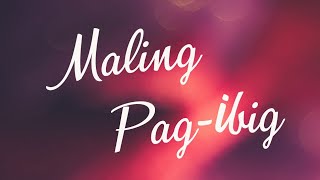 Lyrics Maling PagIbig  Marion Aunor Hanggang Kailan OST [upl. by Ennoved]