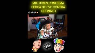 Mr stiven confirma fecha del pvp contra the donato 2024 freefire 2024 [upl. by Anaeerb901]