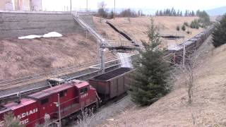 CP 8896 West At Carlin Coal SPrayersTappen BC 22015 [upl. by Ybor]