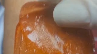 How to melt wax beads for hair removal at home satisfying asmr hairremoval waxing [upl. by Amye317]