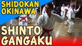 GANGAKU chinto  OKINAWA SHIDOKAN shorin ryu [upl. by Audly]