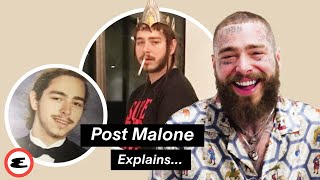 Post Malone Drinks A Bud Light amp Talks Jorts and Feet  Explain This  Esquire [upl. by Hett]