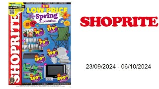 Shoprite specials ZA  23092024  06102024 [upl. by Asiak]