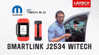 Prueba de uso de Smartlink con wiTECH mediante J2534 [upl. by Rolyat278]