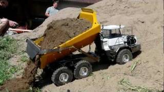 Dumper BELL 50D auf Abwegen im Treibsand [upl. by Dunaville]