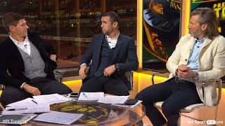 Who Are The Biggest Hard Men In Football Gerrard Keown amp Robbie discuss [upl. by Ahsilahk306]