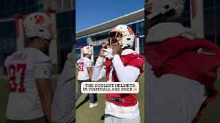 These Creamsicle helmets are 🔥 buccaneers nfl bakermayfield helmet jersey uniform shorts [upl. by Weasner]