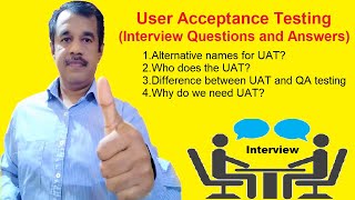 uat testinguser acceptance interview questions and answers  testingshala [upl. by Eniretac]