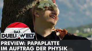 PREVIEW Sprung von der Brücke ohne Absicherung  Papaplatte im Auftrag der Physik  DUDW [upl. by Hareemas]