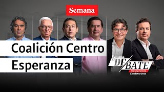 🔴Este es El Debate de la Centro Esperanza a la Presidencia de Colombia  Elecciones 2022 [upl. by Nepil641]