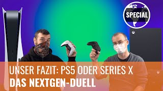 Unser Fazit NextgenDuell Playstation 5 vs Xbox Series X 4K [upl. by Peskoff]