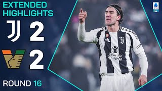 JUVENTUSVENEZIA 22  EXTENDED HIGHLIGHTS  SERIE A 202425 [upl. by Loleta750]