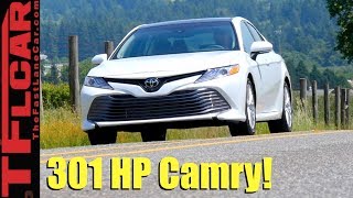 2018 Toyota Camry V6 Review AllNew Inside and Out [upl. by Karyn]