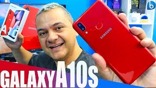 NOVO GALAXY A10S SIM MAIS UM UNBOXING E IMPRESSÕES [upl. by Sid]