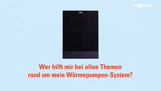 Wer hilft bei allen Themen rund ums WärmepumpenSystem  Viessmann [upl. by Friedrich197]