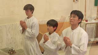 11 Altar Server Training Ringing the Bells [upl. by Ahsinert]