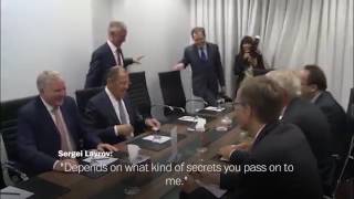 Lavrov and Council of Europes Secretary General joke about leaking secrets [upl. by Billy638]