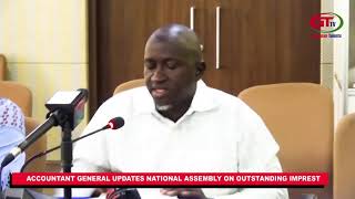 ACCOUNTANT GENERAL UPDATES NATIONAL ASSEMBLY ON OUTSTANDING IMPREST [upl. by Tanya]