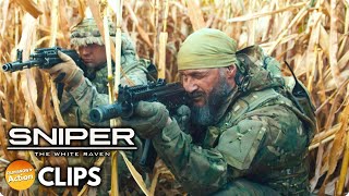 SNIPER THE WHITE RAVEN 2022 NEW Clips  Ukrainian war drama [upl. by Ennovahc163]