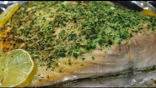 Garlic amp Herb Salmon Oven Baked [upl. by Rfinnej]