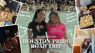 QUEER COUPLE TRAVEL VLOG  HOUSTON PRIDE ROAD TRIP amp A NIGHT IN NOLA [upl. by Lashond]