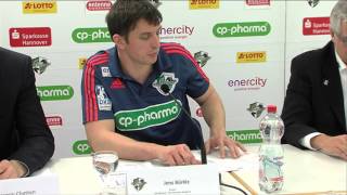 Pressekonferenz  DIE RECKEN  TSV HannoverBurgdorf vs HSG Wetzlar  19122015 [upl. by Xyno]