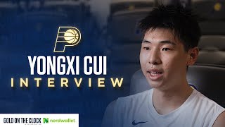 Indiana Pacers PreDraft Workouts Yongxi Cui 1on1 Interview June 12 2024 [upl. by Larsen140]