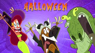 NEW Zig amp Sharko 4  Spooky Adventures HALLOWEEN COMPILATION Cartoon collection  New Episodes [upl. by Eleinad]