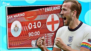 ENGLAND BEAT SAN MARINO 100 FTW [upl. by Eneleuqcaj]