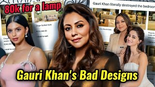 GAURI KHAN SELLING BASIC SOFA FOR 8 LAKH RUPEES BAD INTERIOR DESIGNER [upl. by Pilloff466]