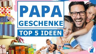 TOP 5 PAPA GESCHENKE  Darüber freuen sich Väter [upl. by Elokyn813]