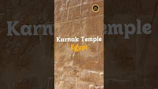 Hieroglyphics showing Amun ra worship at Karnak Temple travel egypt shorts [upl. by Levon613]