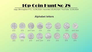 💥 Probably My Best Result With So Many Rare Coins  10p Coin Hunt No 78 for AZ Coins [upl. by Rufina]