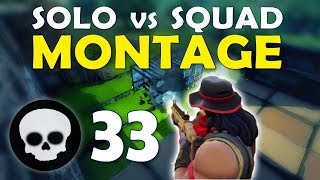 33 KILL SOLO SQUAD MONTAGE  DAEQUAN TIPS TO BECOME A YOUTUBER  STREAMER  Fortnite Battle Royale [upl. by Breen]