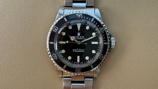 Rolex Submariner 5513 The Ultimate Vintage Dive Watch Icon [upl. by Pliske]