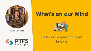 Password expiry and reset in Koha [upl. by Werdn843]